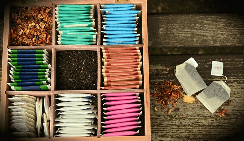 Different tea bags by AVT Beverages