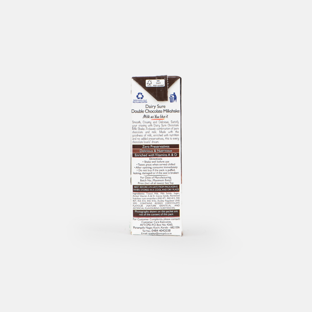 Basic Details of Chocolate Milkshake 200ml Tetra Pack Basic Details of Chocolate Milkshake 200ml Tetra Pack