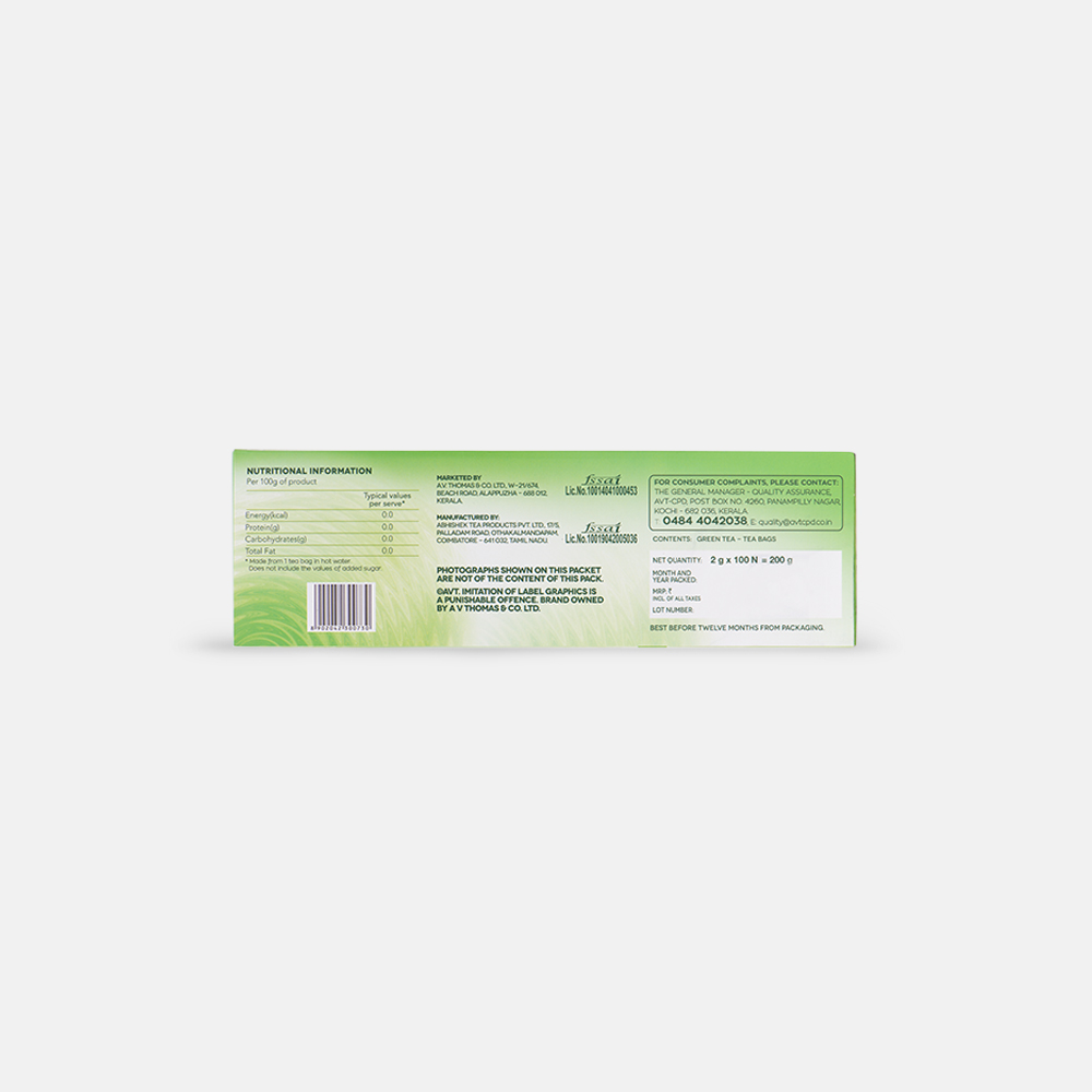 Green Tea 100pcs Carton